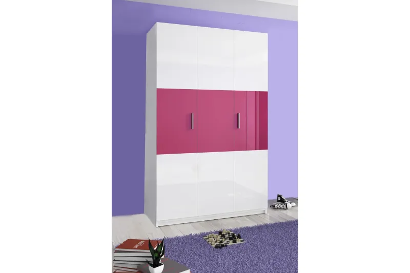 LINGWELL Garderob 120 cm Rosa — Scandinavian Choice