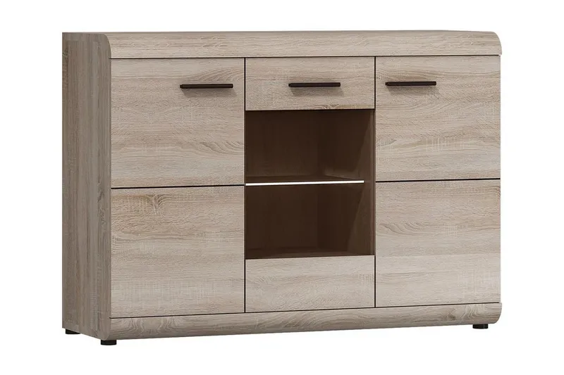 Link Skänk 120x42x87 cm - Beige/Grå — Beige/Grå