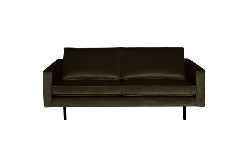 Lissbon 2,5-sits Sammetssoffa - Grön (Art.nr 296926) — WOOOD