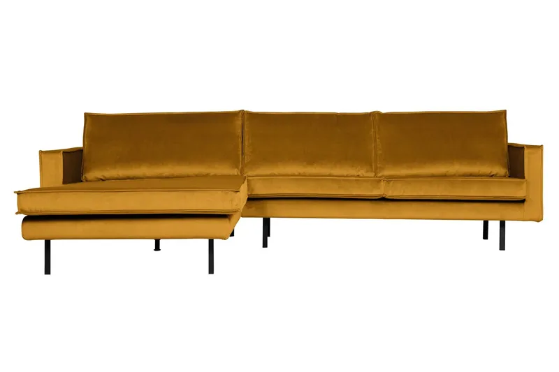 Lissbon Divansoffa Vänster - Ochre — WOOOD