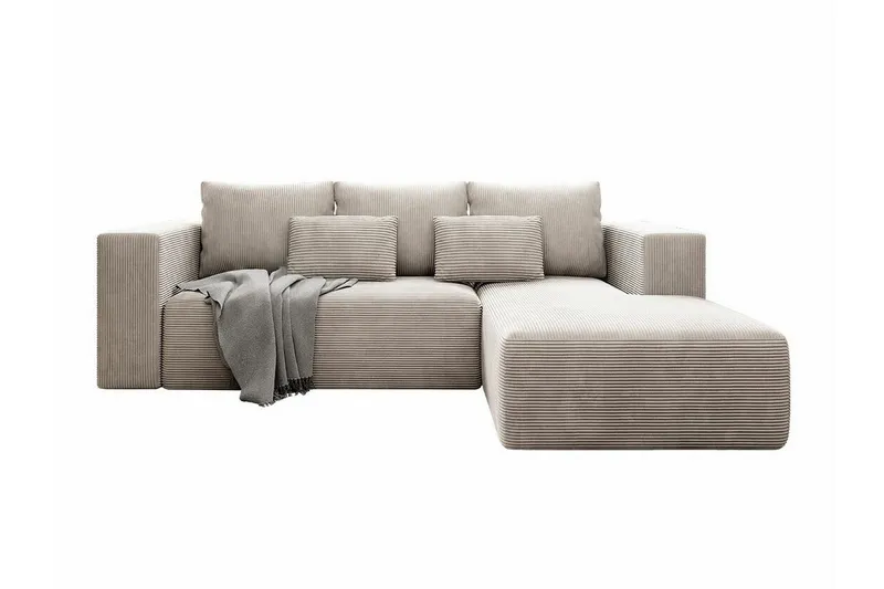 Listowel 3-sits Hörnbäddsoffa Beige/Light beige (Art.nr 3024913)