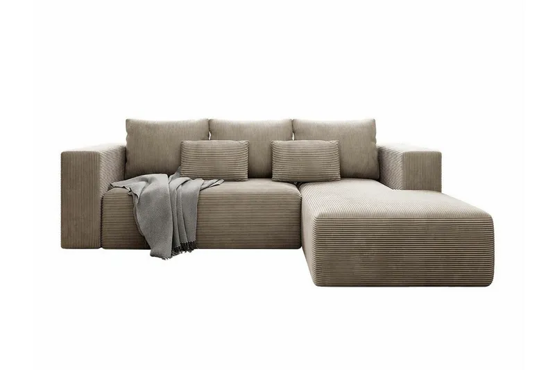 Listowel 3-sits Hörnbäddsoffa Beige/Light beige (Art.nr 3024897)