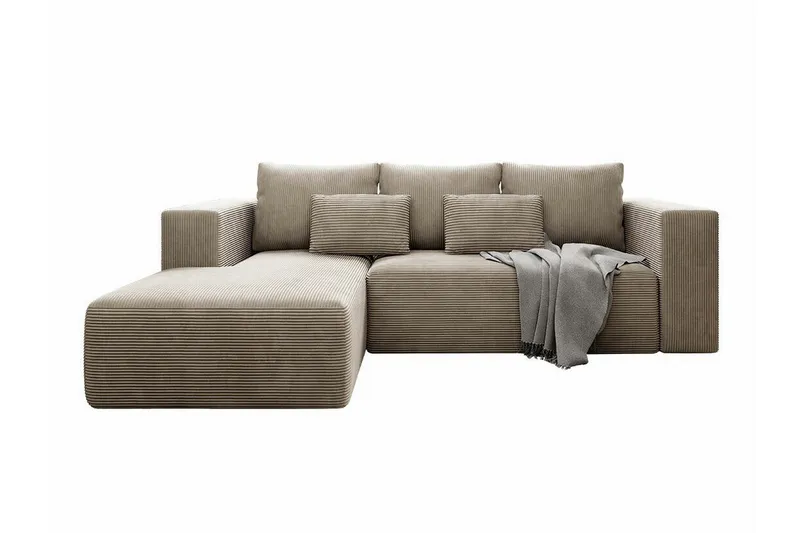 Listowel 3-sits Hörnbäddsoffa beige (Art.nr 3024898)