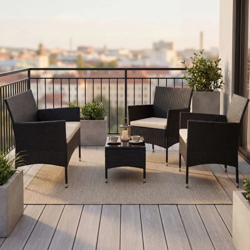 Litet loungeset för balkong | Lyfco Fjällbacka — Lyfco