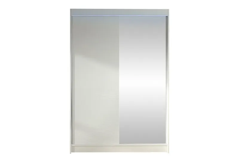 Liverpool Garderob m. Spegel 120x200 cm - Vit — Vit