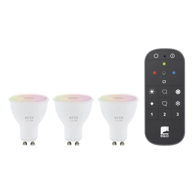 Ljuskälla 3xLM-ZIG-RGB/CCT GU10 4,5W+1XFB - 5 cm — 5 cm