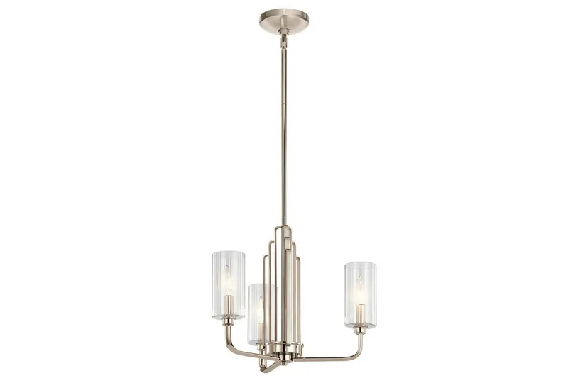 Ljuskrona Kichler Kimrose 374x459 mm, Polerad Nickel - 374x459 mm, Polerad Nickel — 374x459 mm, Polerad Nickel