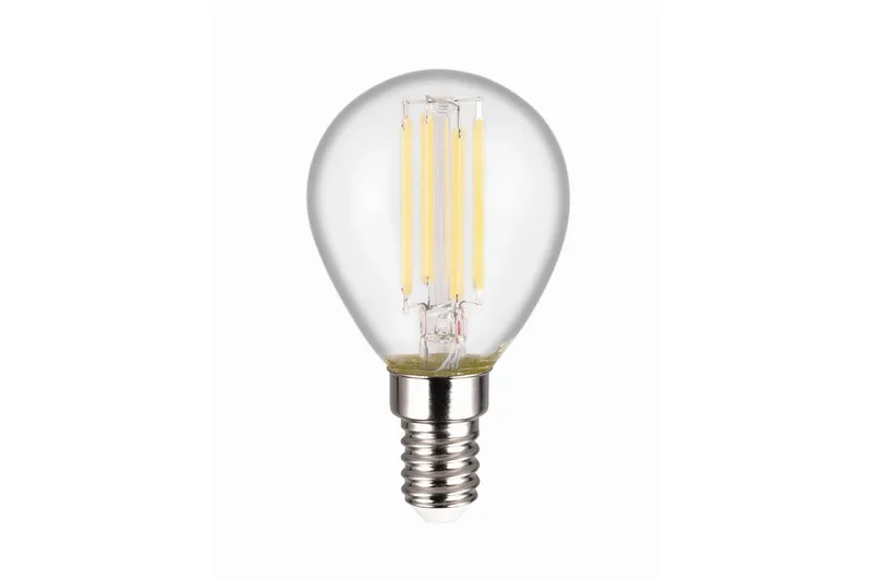 LK LED E14 filament classic 4W 470lm 4000K transparent switch dimmer — Trio Lighting
