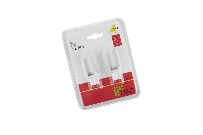 LK LED G9 3,5W 320lm 3000K 3-steg 2-PK — Trio Lighting