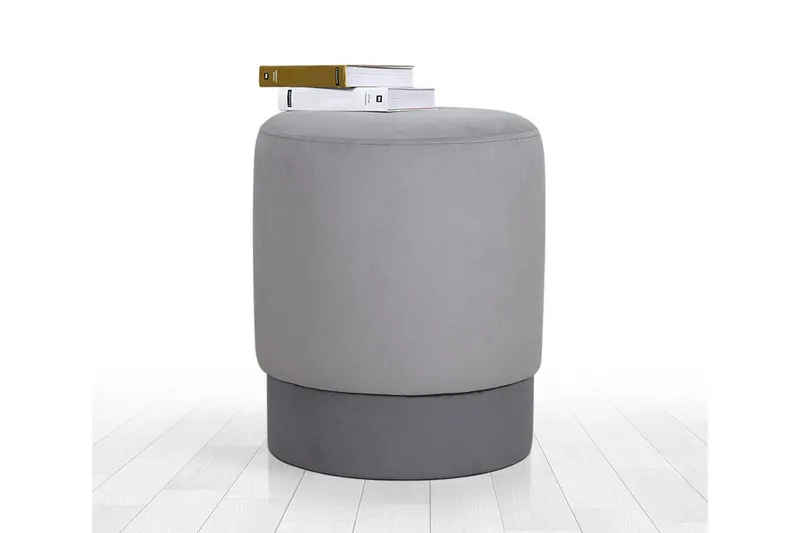 Lockport Sittpuff 38 cm - Grå — Grå