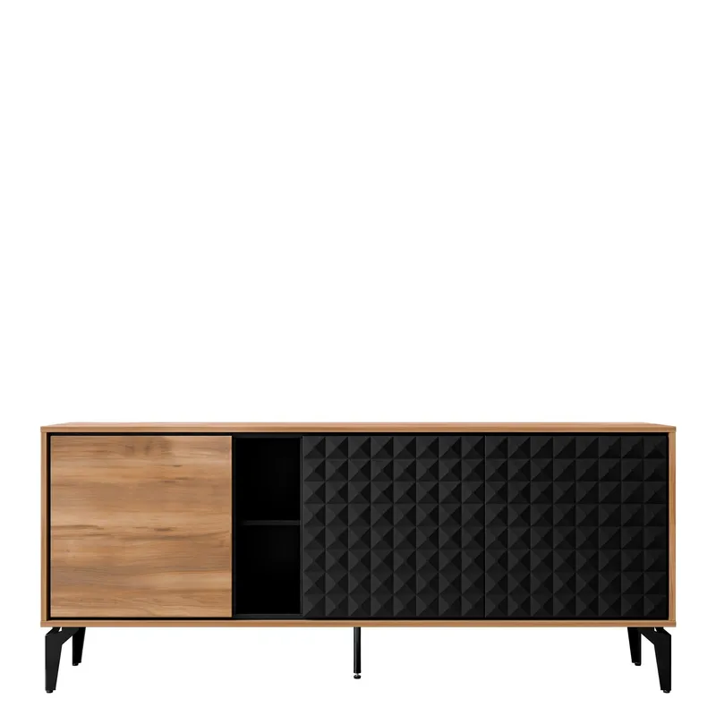 Lorvenn Skänk 190x40 cm - Brun/Svart — Brun/Svart