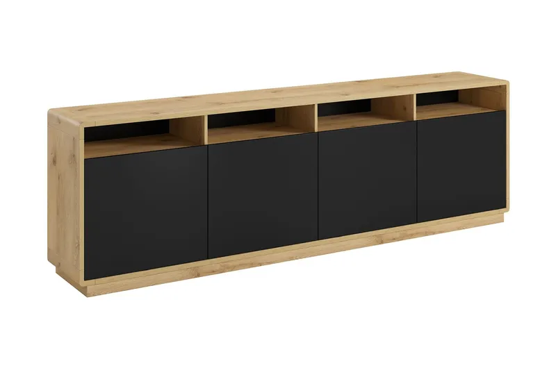 Louetta Förvaringskista 238 cm - Brun/Svart — Brun/Svart