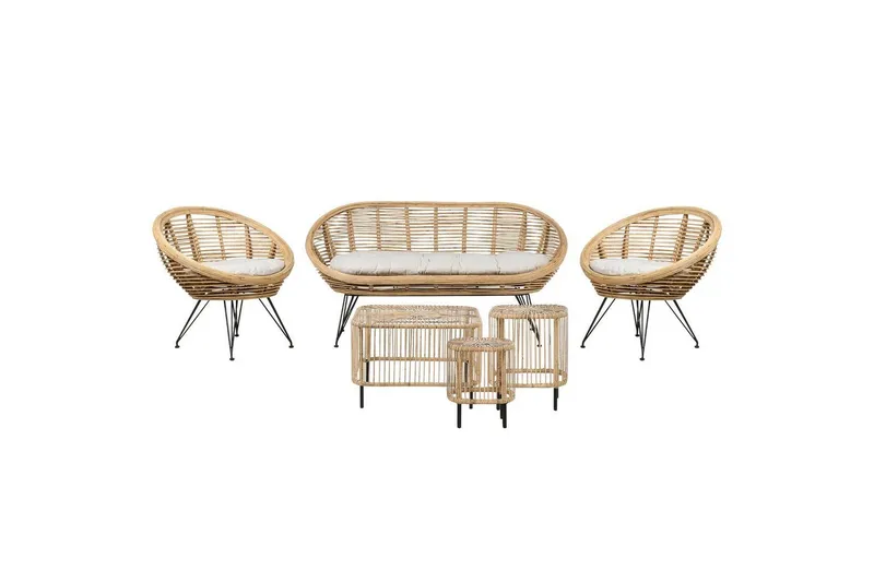 Loungegrupp med bord Maratea/Cesenatico 4-Sits - 4-Sits — 4-Sits