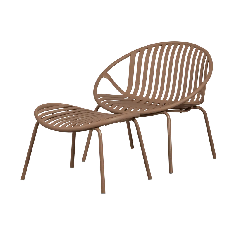 Loungestol + Pall Bruce Utomhus - Laxrosa — WOOOD