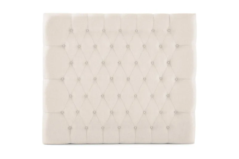 Lucky Diamant Sänggavel 120 cm - Beige — Bedly
