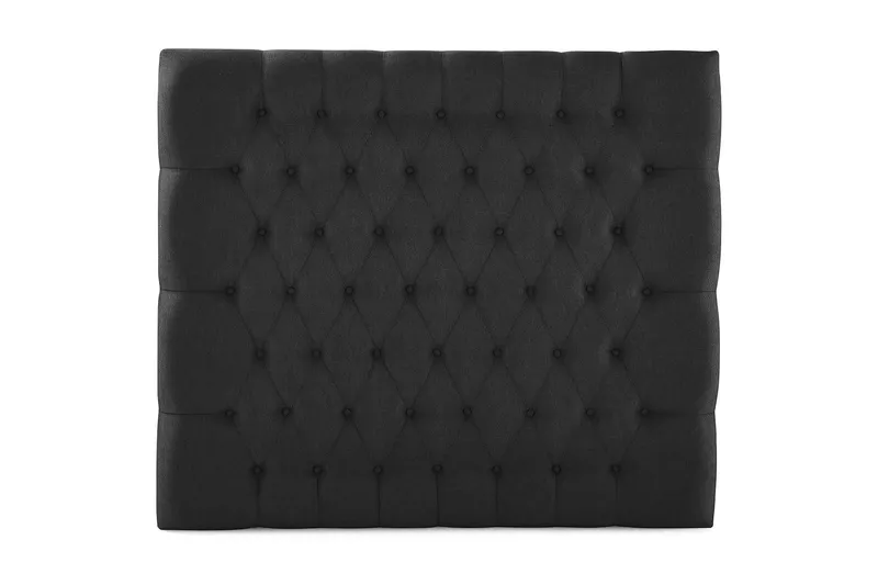 Lucky Diamant Sänggavel 120 cm - Svart/Grå — Bedly