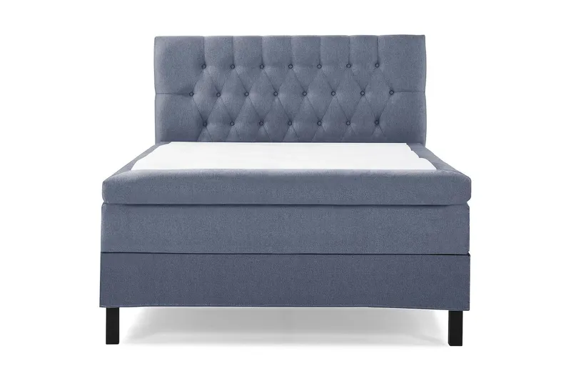 Lucky Komplett Sängpaket 120x200 Polyeter Diamant - Mörkblå — Bedly