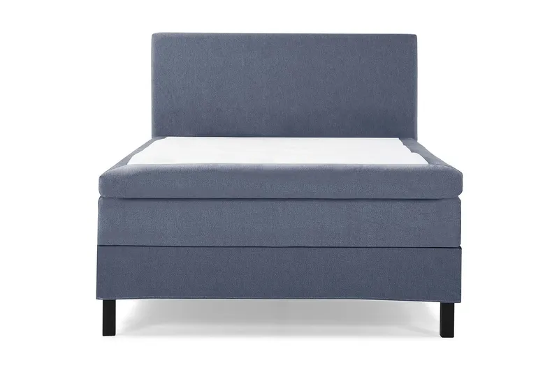 Lucky Komplett Sängpaket 120x200 Polyeter Slät Sänggavel - Mörkblå — Bedly
