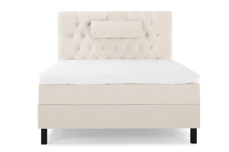 Lucky Kontinentalsäng 120x200Skum - Beige — Bedly