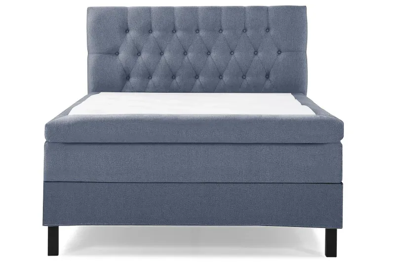 Lucky Kontinentalsäng 140x200Polyeter - Mörkblå — Bedly