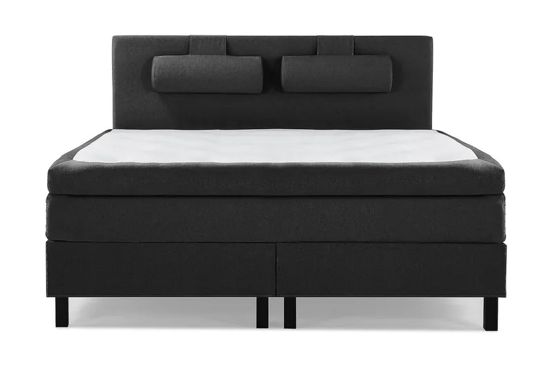 Lucky Kontinentalsäng 150x200 Polyester - Svart/Grå — Bedly