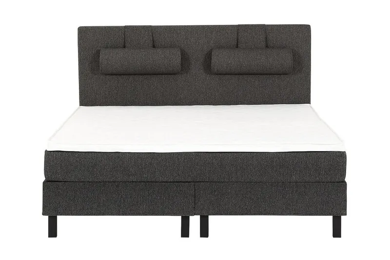 Lucky Kontinentalsäng 150x200 Skum - Svart/Grå — Bedly