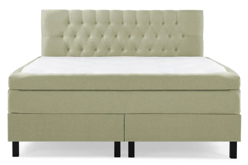 Lucky Kontinentalsäng 160x200Polyeter - Grön — Bedly