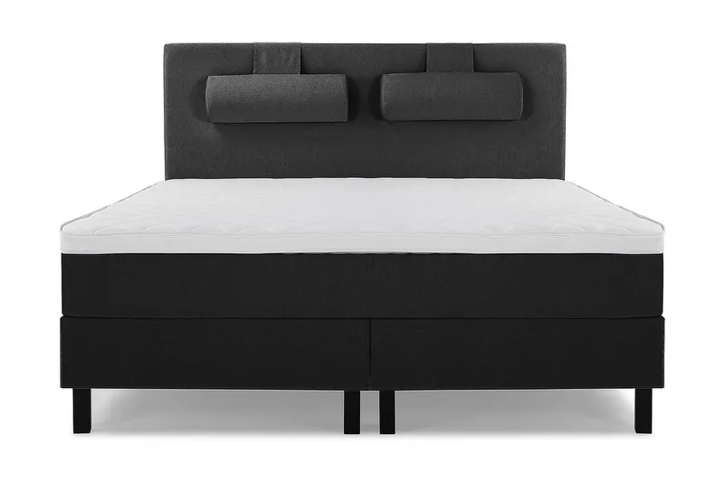 Lucky Kontinentalsäng 160x200Skum - Svart/Grå — Bedly