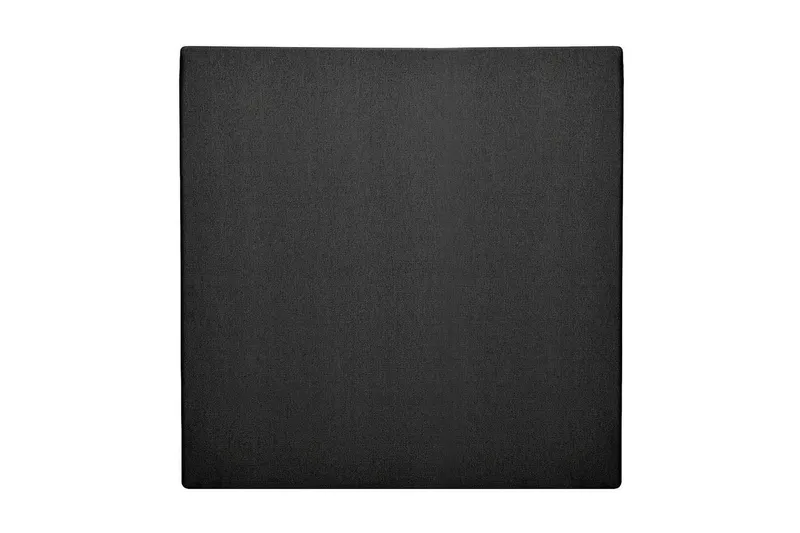 Lucky Sänggavel Slät 150 cm - Svart/Grå — Bedly