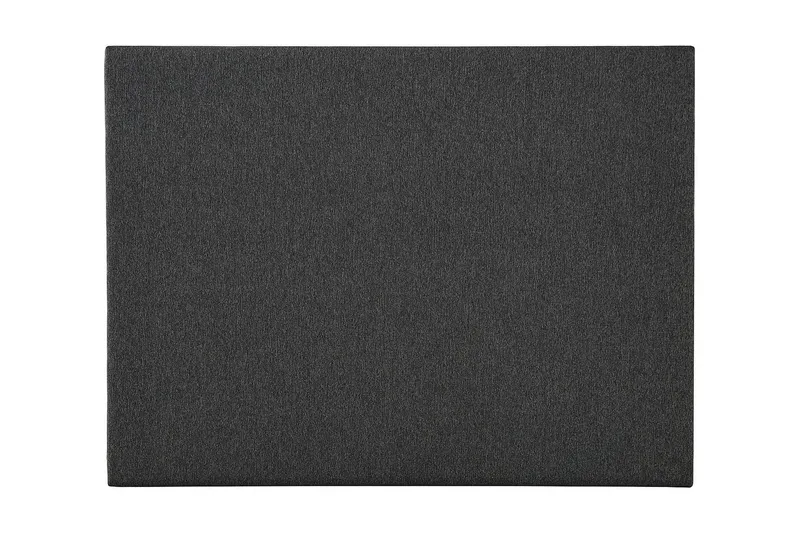 Lucky Sänggavel Slät 160 cm - Svart/Grå — Bedly