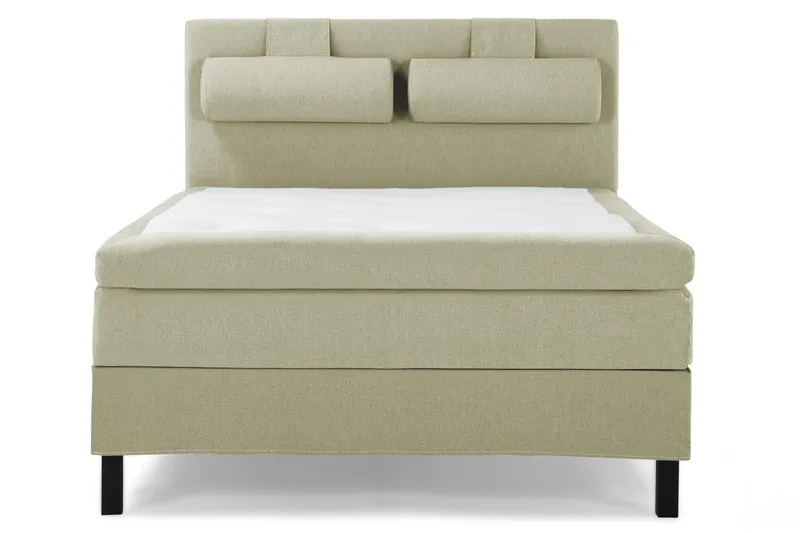 Lucky Sängpaket 140x200 Polyeter Slät Sänggavel - Nackkudde Stor Grön — Bedly