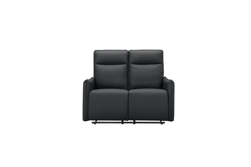 Lugo Reclinersoffa 2-sits - Svart — Loft24