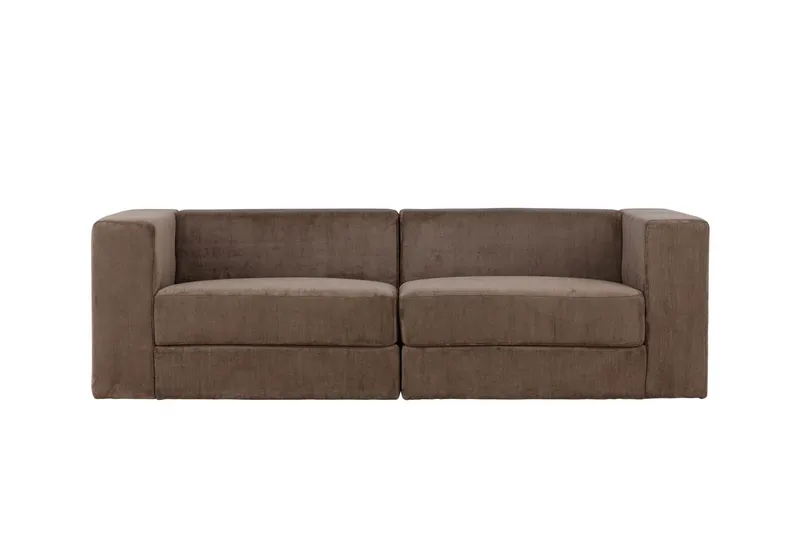 Lumi 3-sits Soffa - Brun — Venture Home