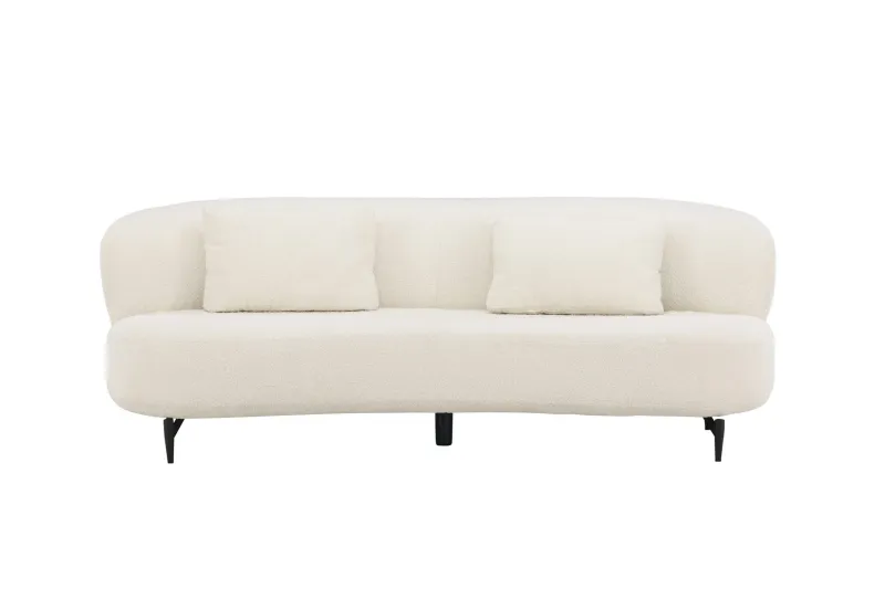 Luna Soffa 2-sits - Vit — Venture Home
