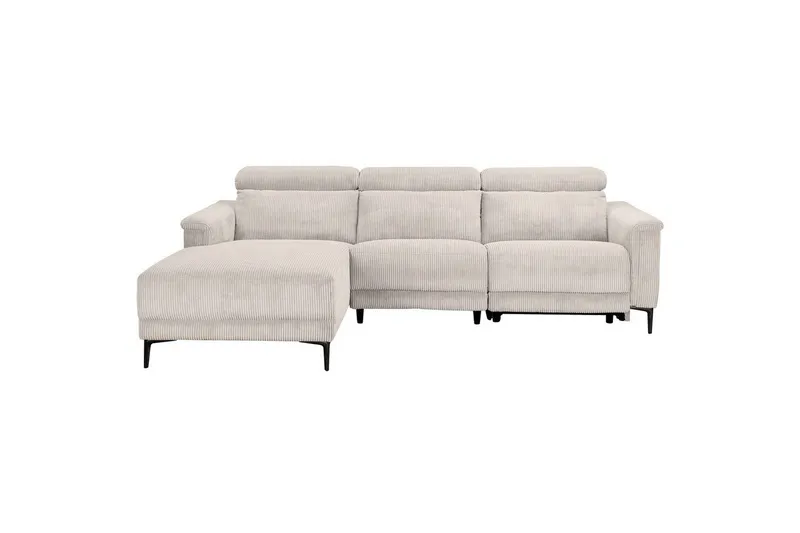Lund Reclinersoffa 3-sits - Vit (Art.nr 3116793) — Loft24