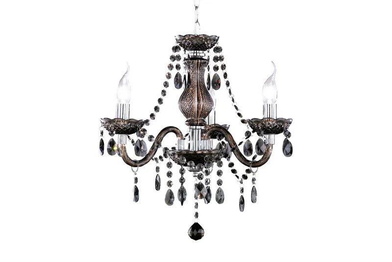 Luster Ljuskrona 3L E14 svart - Svart — Trio Lighting