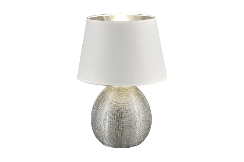 Luxor bordslampa 35cm E27 silver - Silver — Trio Lighting