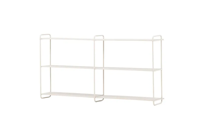 Lyon Tallrikshylla 122x18 cm - Beige — Venture Home