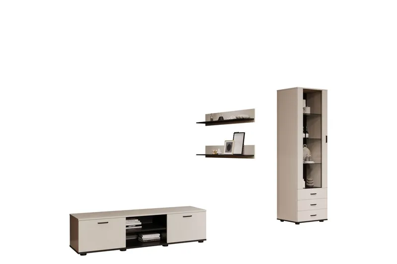 Lyrosen Möbelset För Vardagsrum - Beige (Art.nr 3116379) — Beige