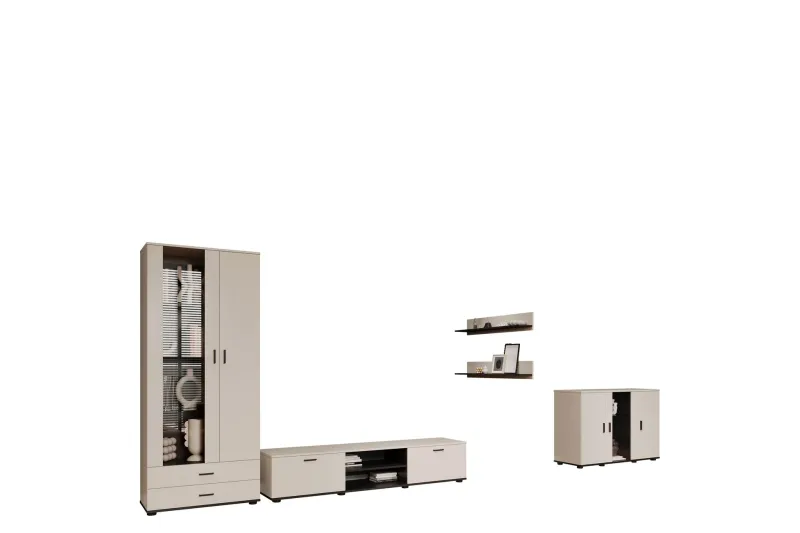 Lyrosen Möbelset För Vardagsrum - Beige (Art.nr 3116381) — Beige