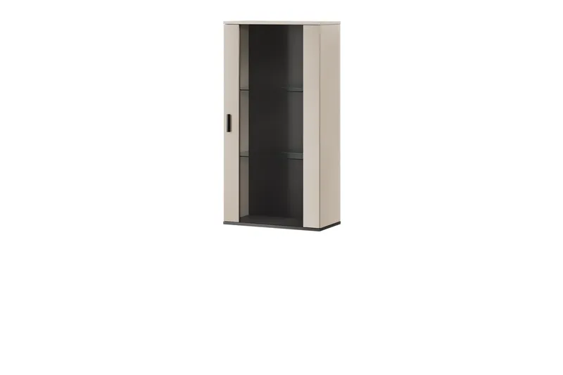 Lyrosen Vitrinskåp 60x112 cm - Beige (Art.nr 3116353) — Beige