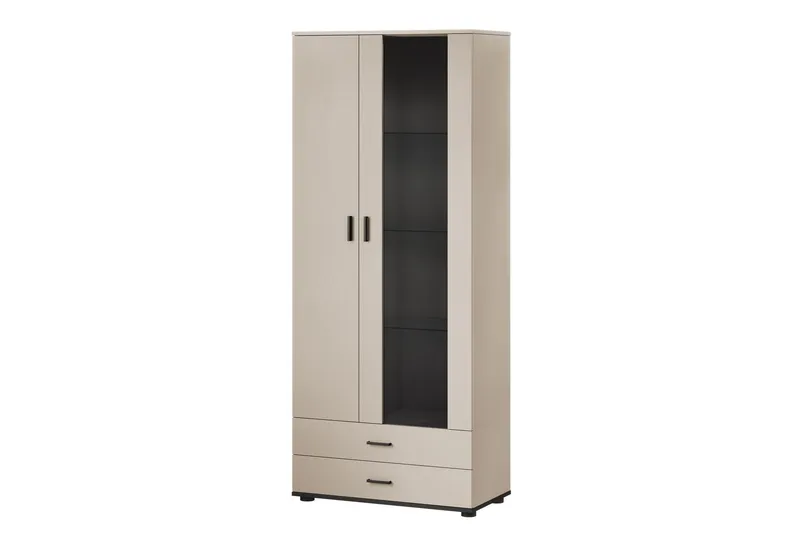 Lyrosen Vitrinskåp 80x19 cm - Beige (Art.nr 3116358) — Beige