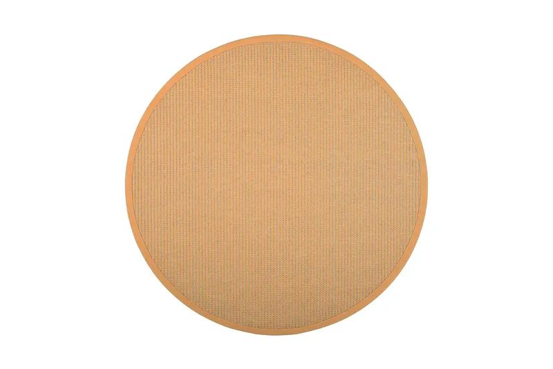 Lyyra Matta Rund 133 cm Gul - Vm Carpet — VM Carpet