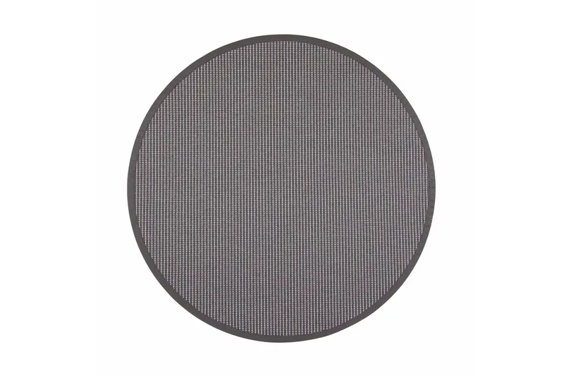 Lyyra Matta Rund 200 cm Mörkgrå - Vm Carpet — VM Carpet