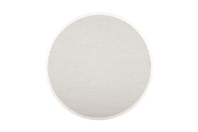 Lyyra Matta Rund 200 cm Vit - Vm Carpet — VM Carpet