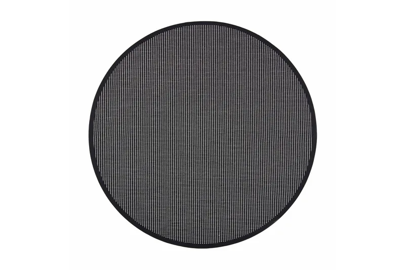 Lyyra2 Matta Rund 133 cm Svart - Vm Carpet — VM Carpet