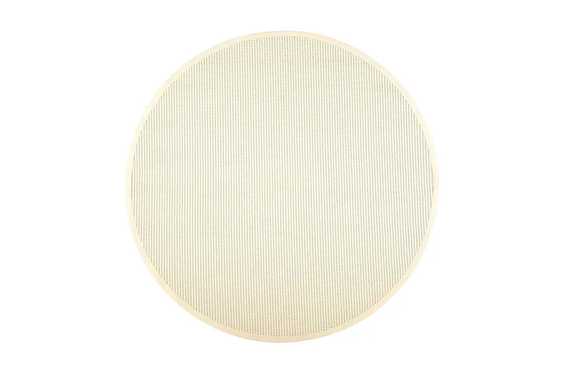 Lyyra2 Matta Rund 133 cm Vit - Vm Carpet — VM Carpet