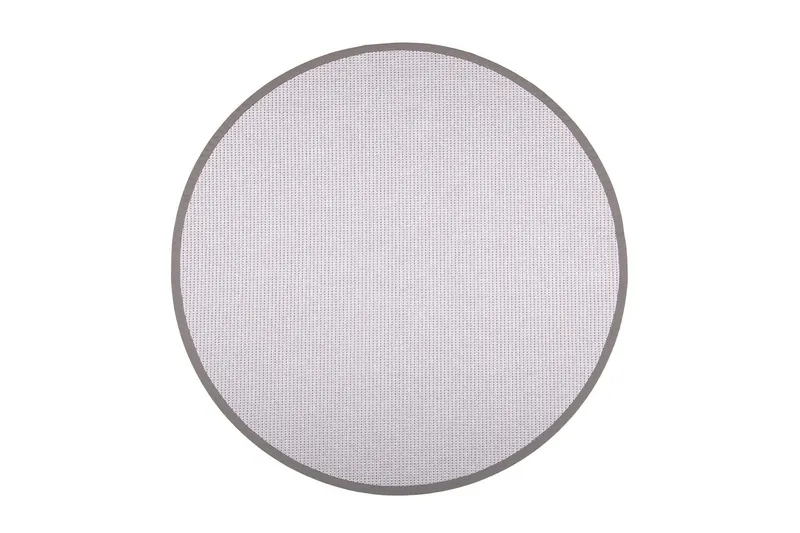 Lyyra2 Matta Rund 200 cm Ljusgrå - Vm Carpet — VM Carpet