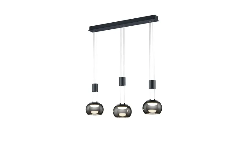 Madison LED Taklampa 3L mattsvart - Matt svart — Trio Lighting