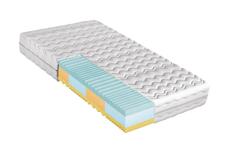 Madrass 180x200 Vit - Vit — Vit